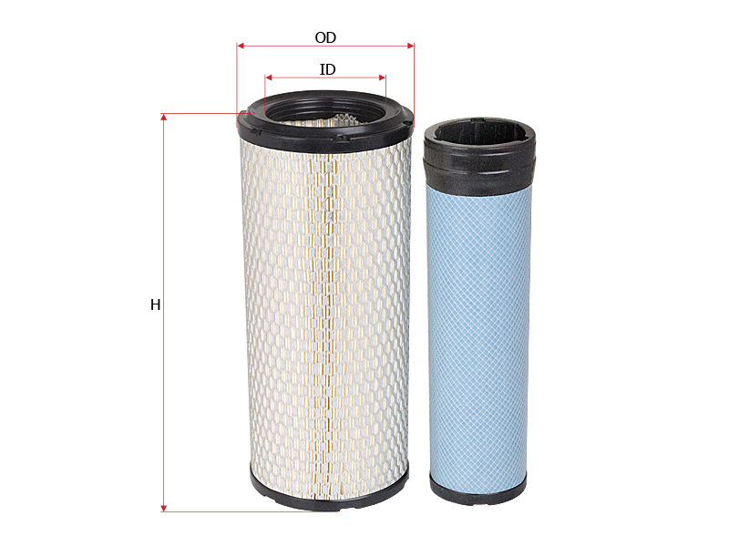 فیلتر هوا لیفتراک کلارک و کوماتسو Sure Filter SFA 2768SET