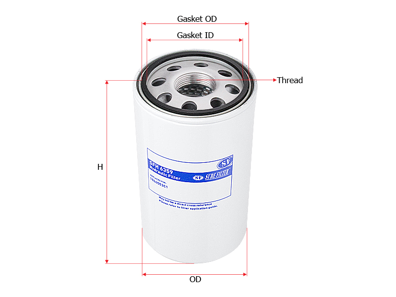 فیلتر هیدرولیک روغن سنگین Sure Filter SFH 6359