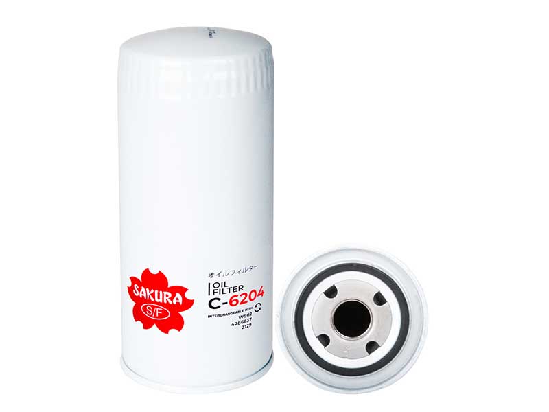 فیلتر روغن بیل مکانیکی SDLG E6210F Sakura C-6204